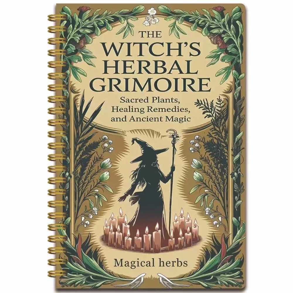 Natural Herbal Wellness - Natural Herbal Remedies Vintage Design A5