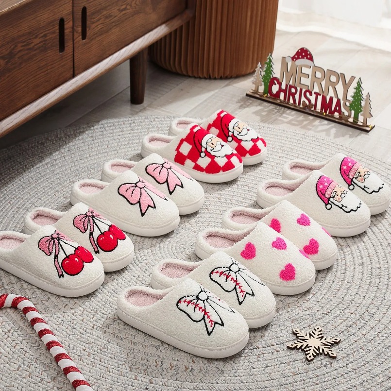 Cat Claw Bark - Shark Winter Warm Slipper Womens Cat