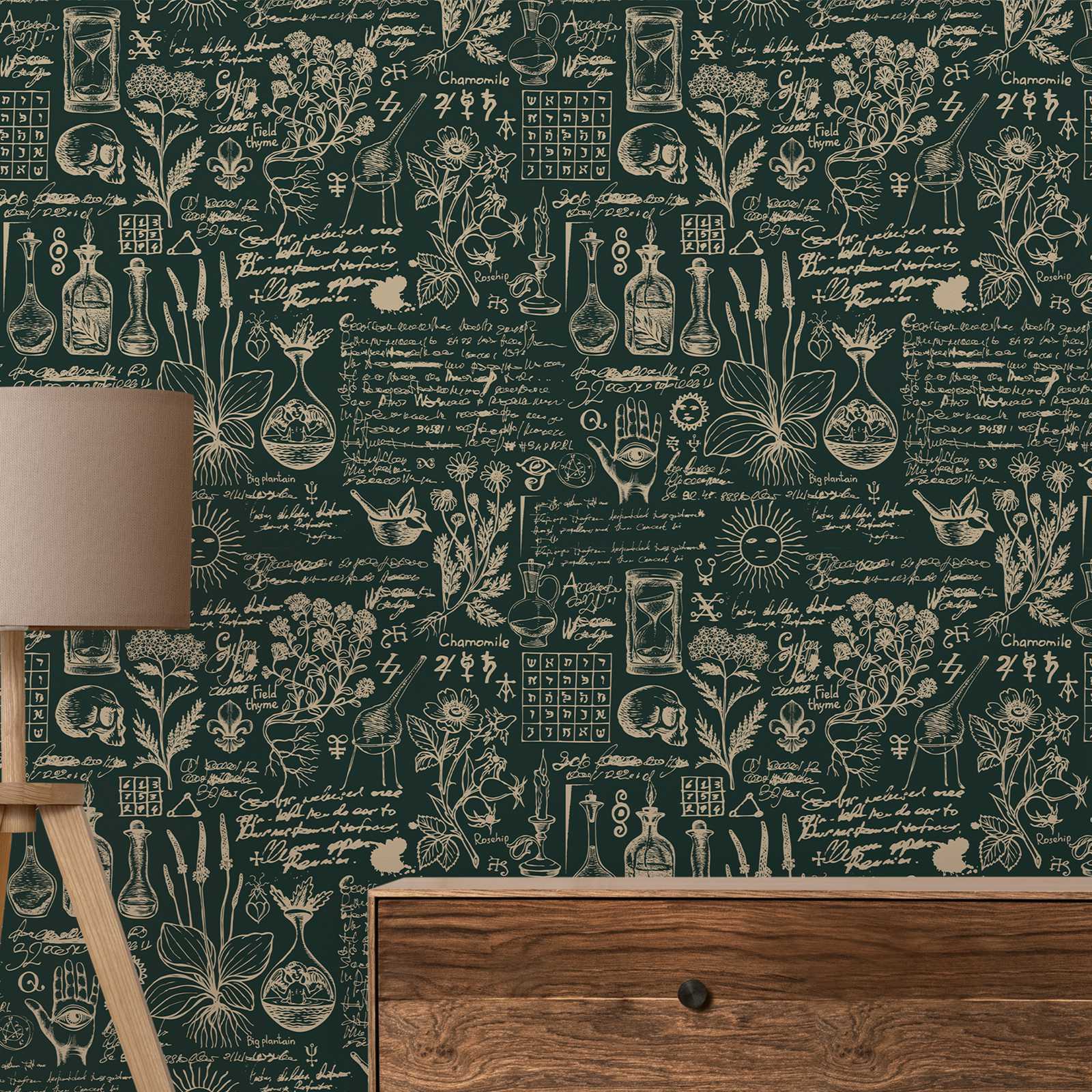 Herbal Wallpaper - Green Medicine And Herbal Wallpaper -
