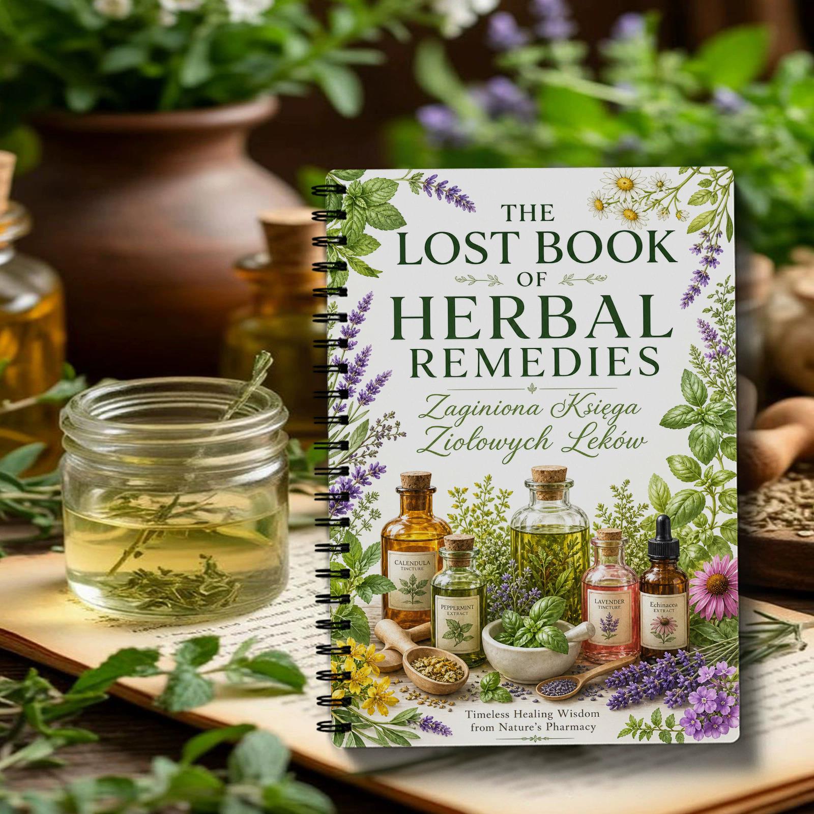 Herbal Remedies Spiral Noteboo - đánh giá và giá Natural Herbal Wellness