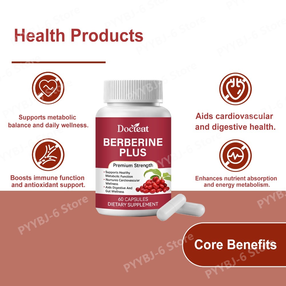 Berberine Plus Supplement 60Ca - đánh giá và giá Natural Herbal Wellness