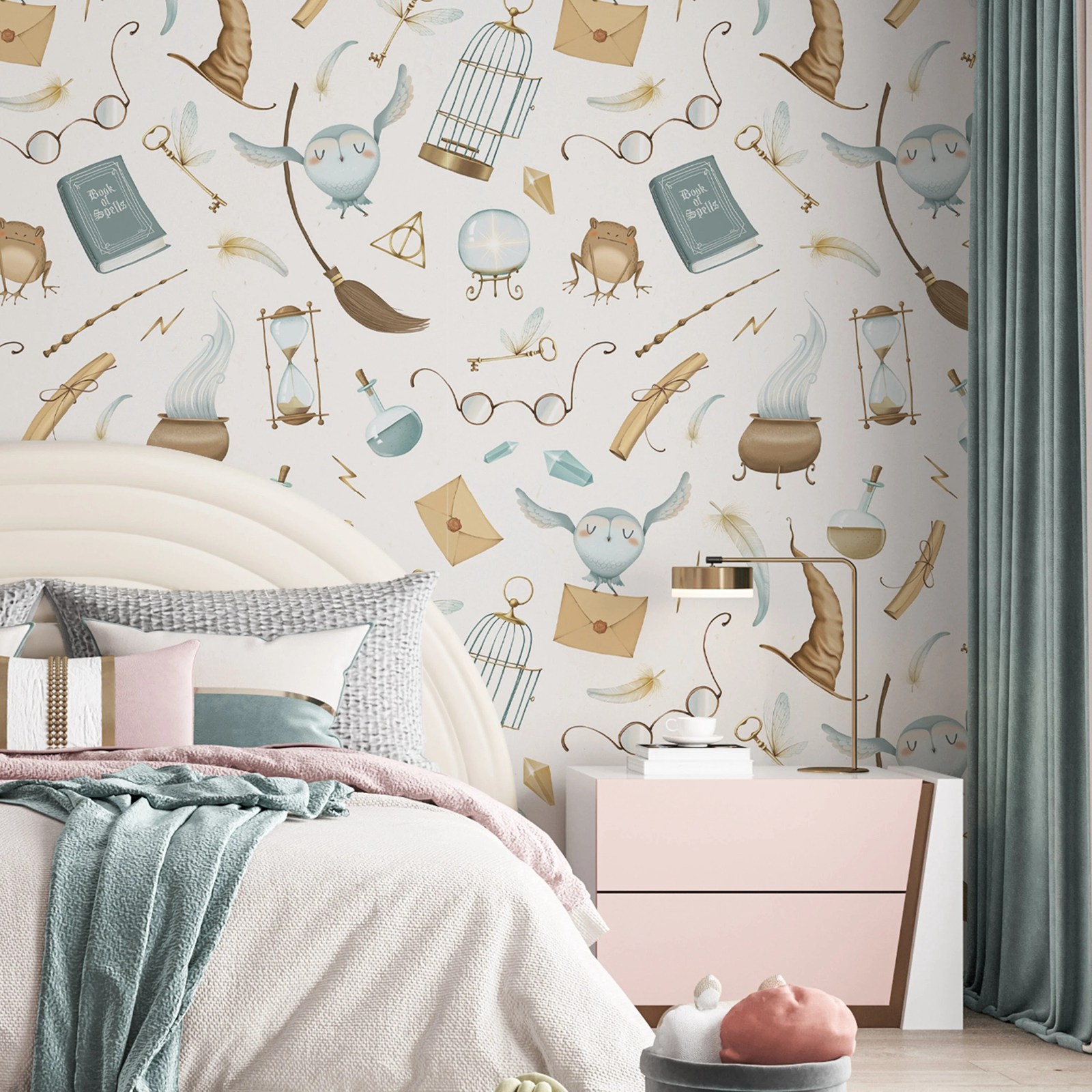 Self-adhesive Cartoon Wallpape - đánh giá và giá Herbal Wallpaper