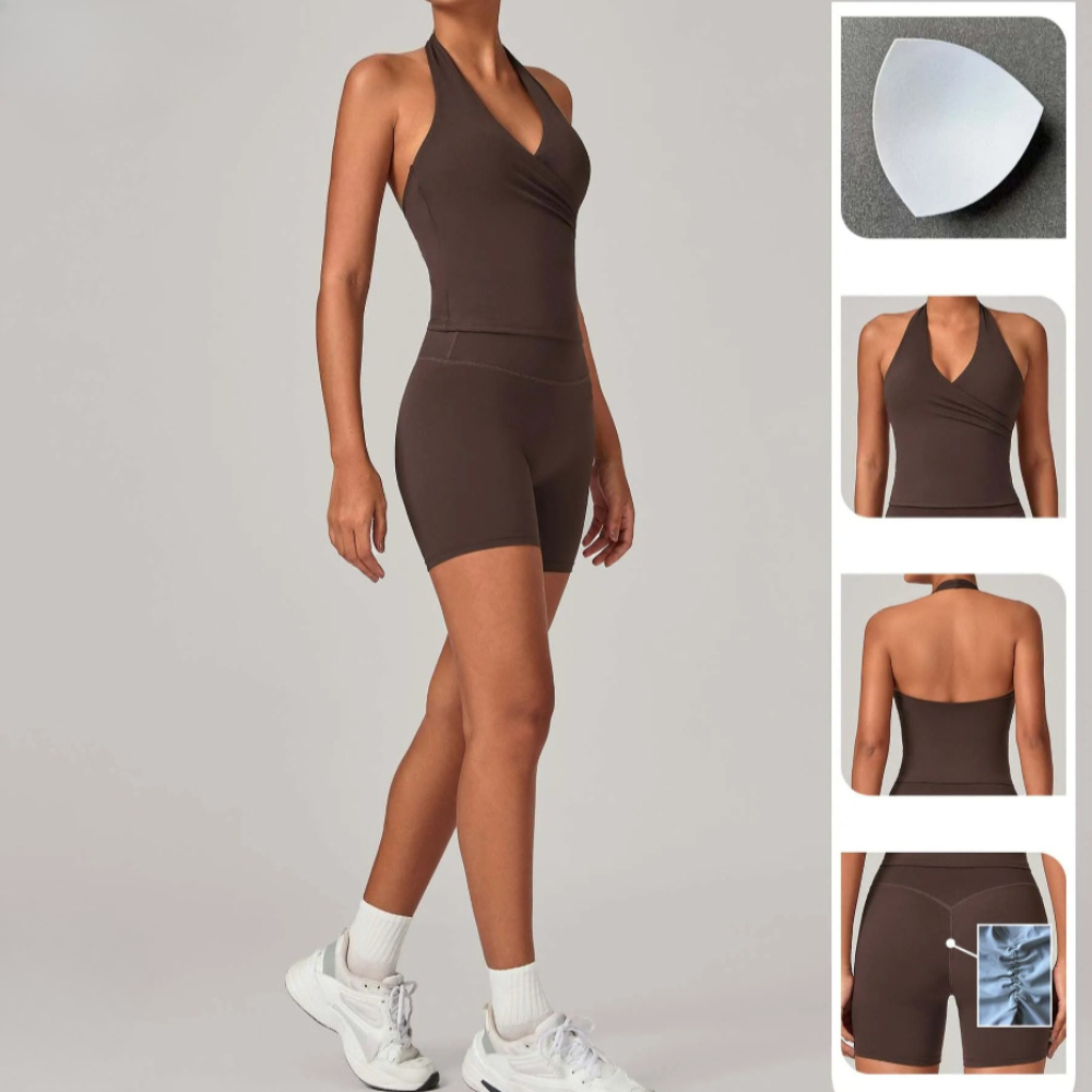 2-piece Women Gym Jogging Spor - đánh giá và giá Herbal Yoga