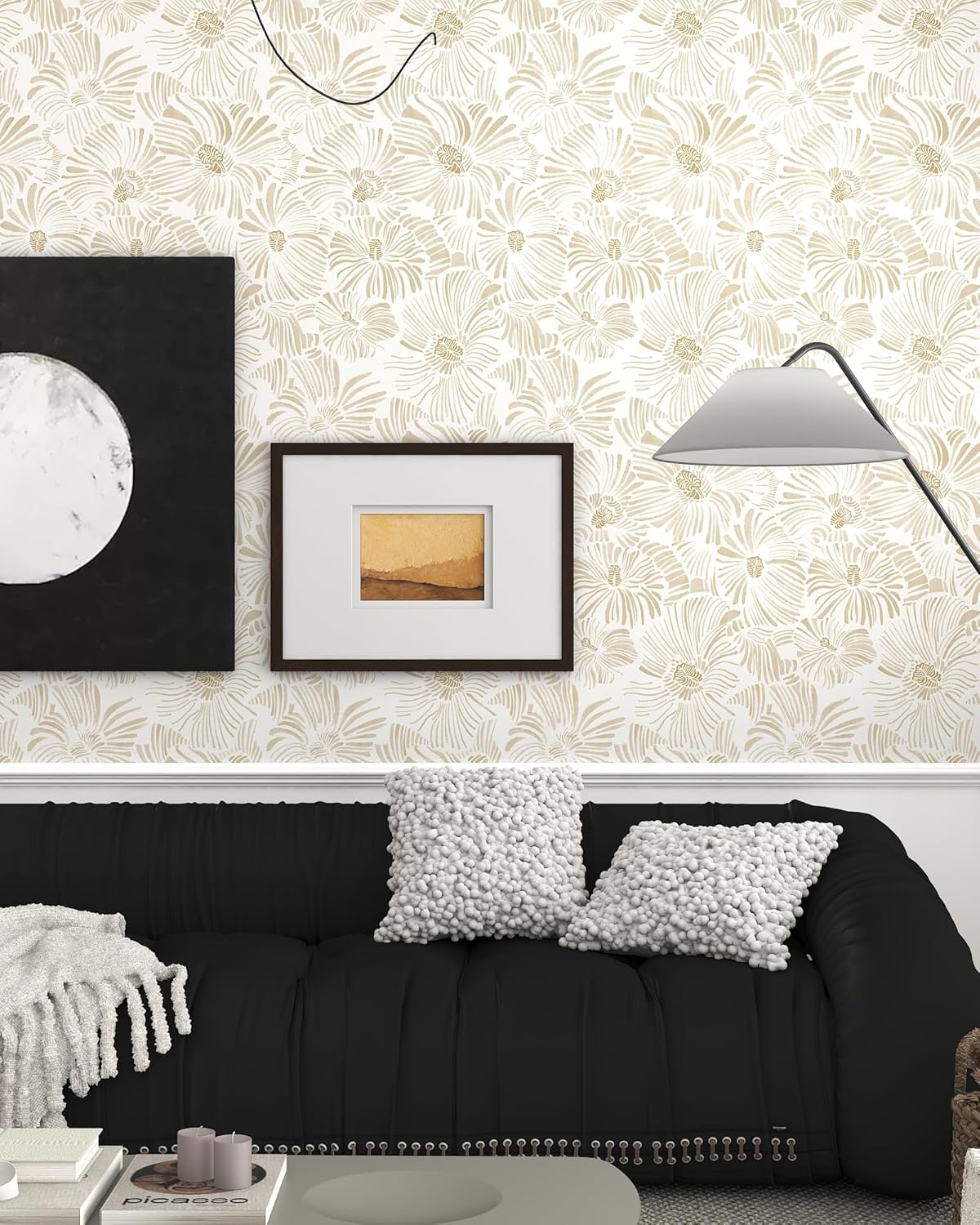 Modern Peel and Stick Wallpape - đánh giá và giá Herbal Wallpaper
