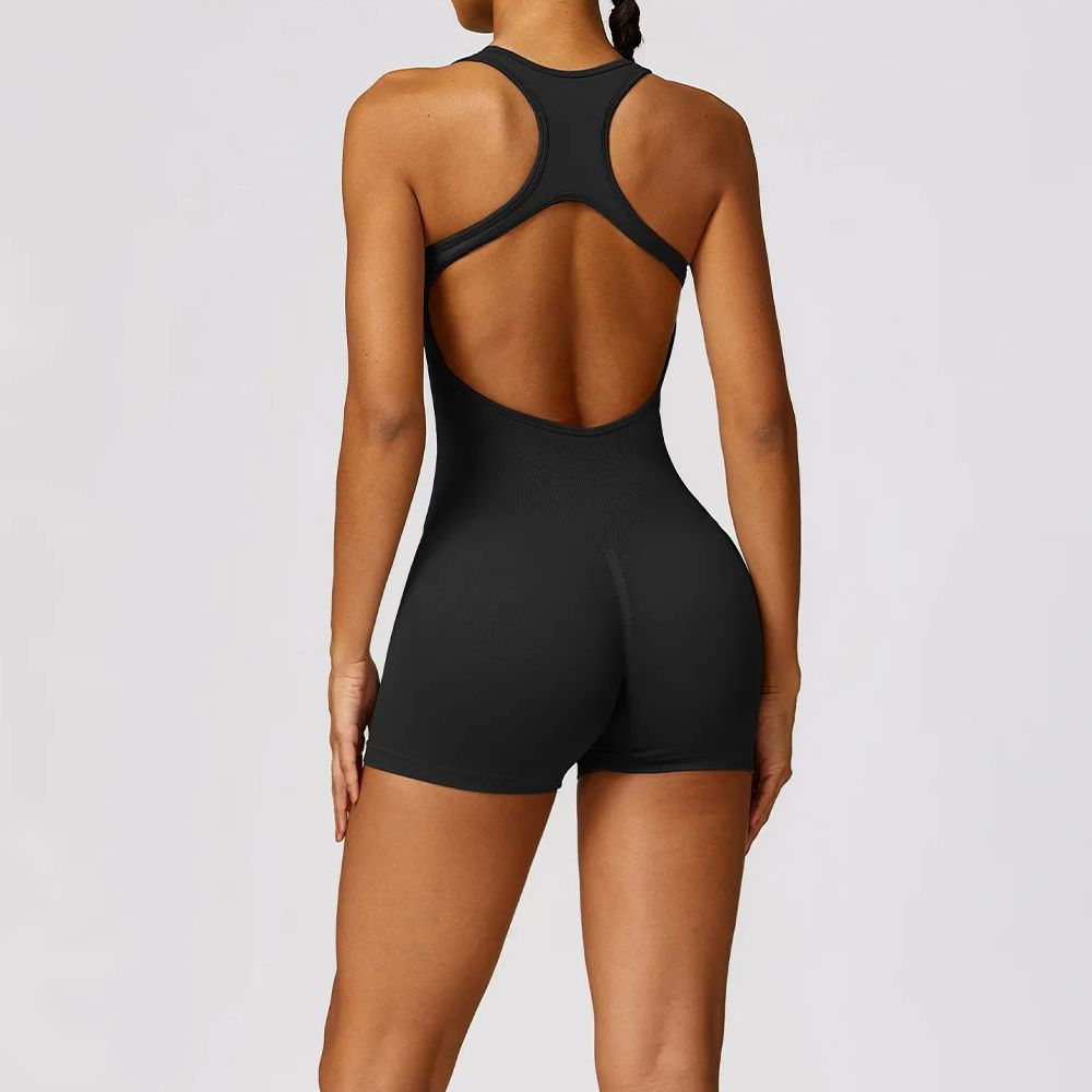 Sexy Back Jumpsuit Gym Set Wom - đánh giá và giá Herbal Yoga