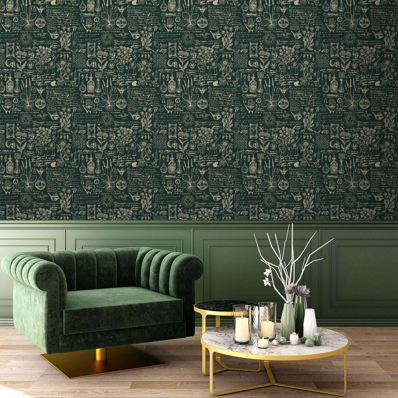 Green Medicine And Herbal Wall - đánh giá và giá Herbal Wallpaper