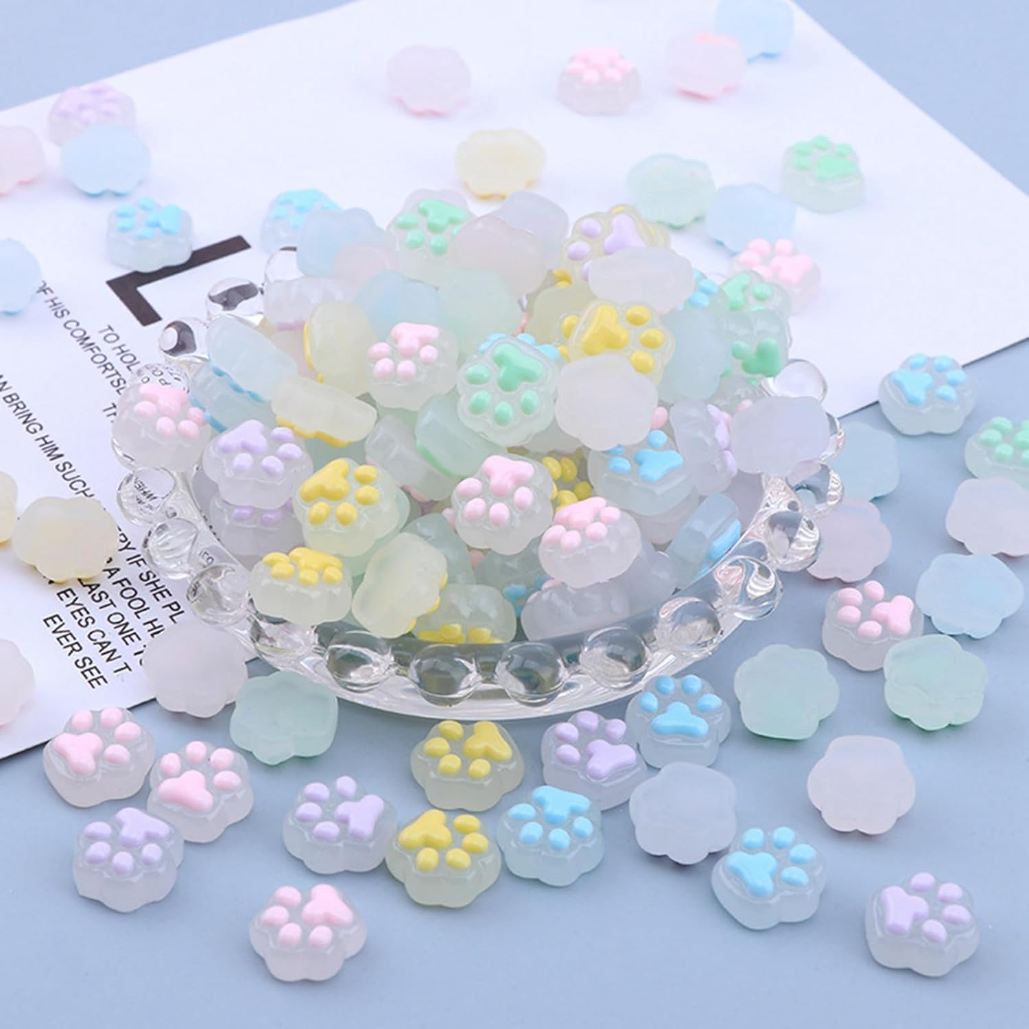 100 Cavity Mini Cat Paw Molds  - đánh giá và giá Cat Claw Bark