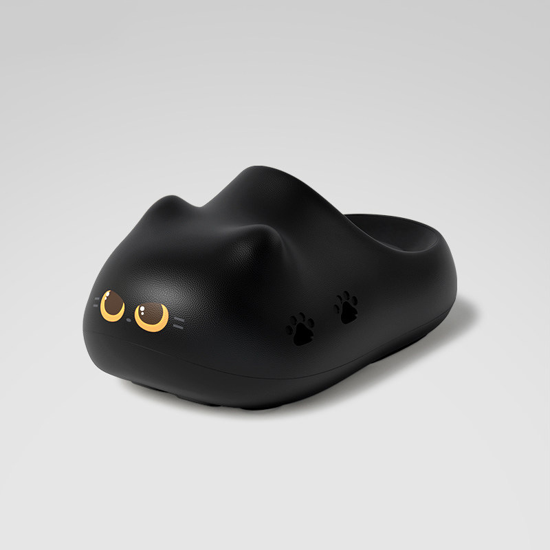 2026 new black cat slippers wi - đánh giá và giá Cat Claw Bark