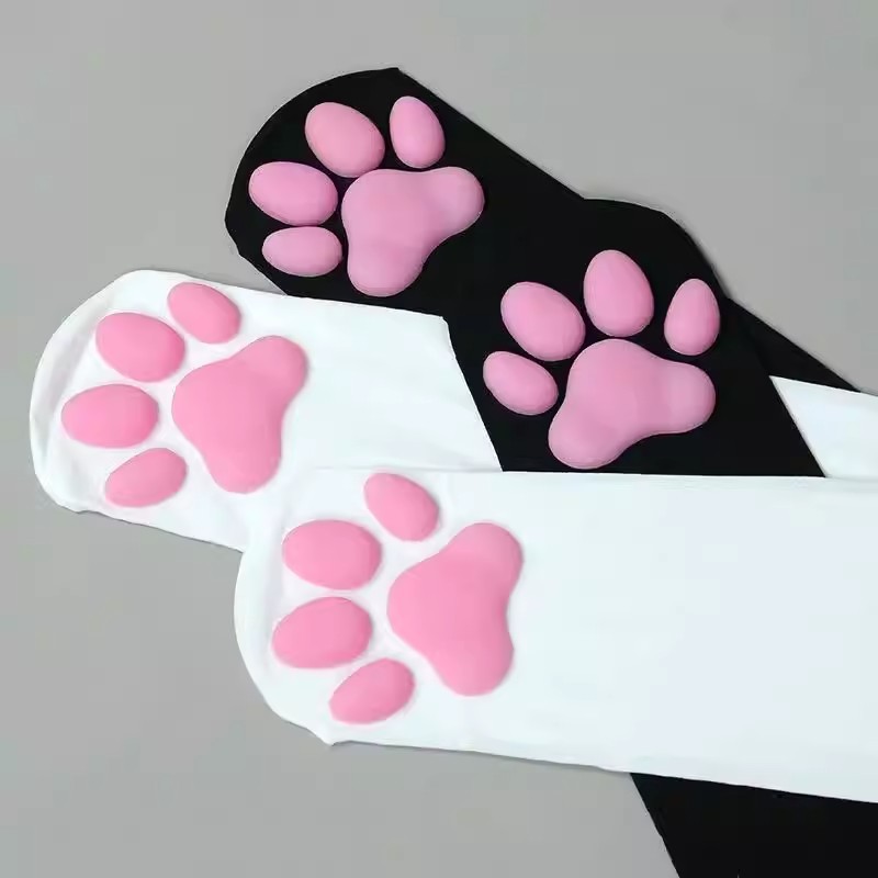Cat Paw Pad Sock Pink Cute Lol - đánh giá và giá Cat Claw Bark