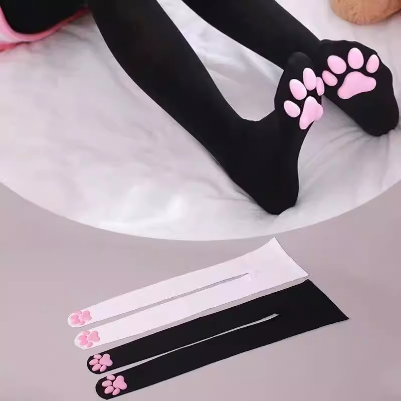 Cat Paw Pad Sock Pink Cute Lol - đánh giá và giá Cat Claw Bark