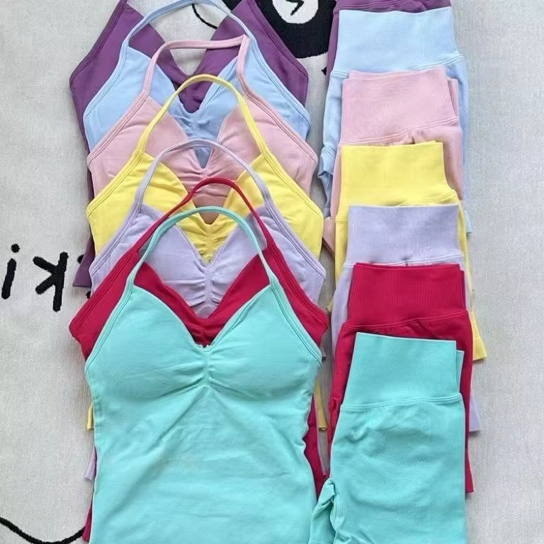 1-2 Pieces Gym Set Women Backl - đánh giá và giá Herbal Yoga