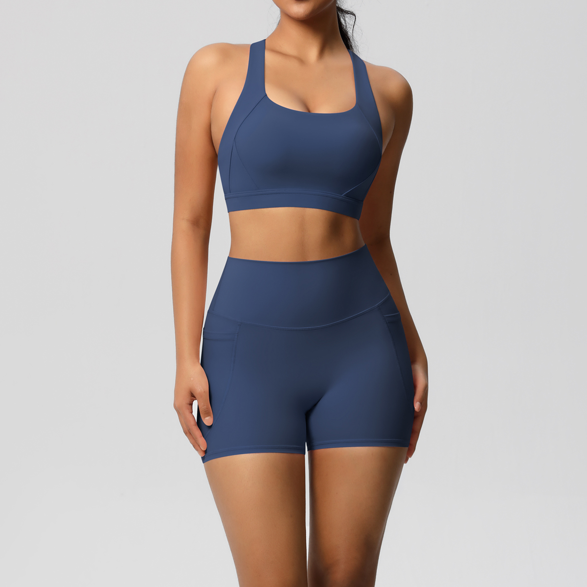 2PCS Sportswear With Pocketed  - đánh giá và giá Herbal Yoga