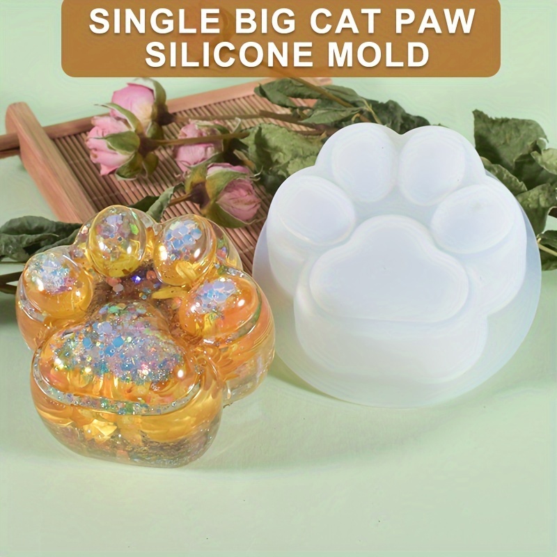1 Large Cat Paw Silicone Mold， - đánh giá và giá Cat Claw Bark