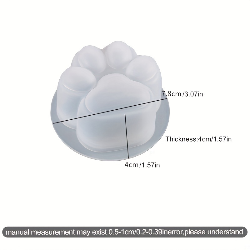 1 Large Cat Paw Silicone Mold， - đánh giá và giá Cat Claw Bark
